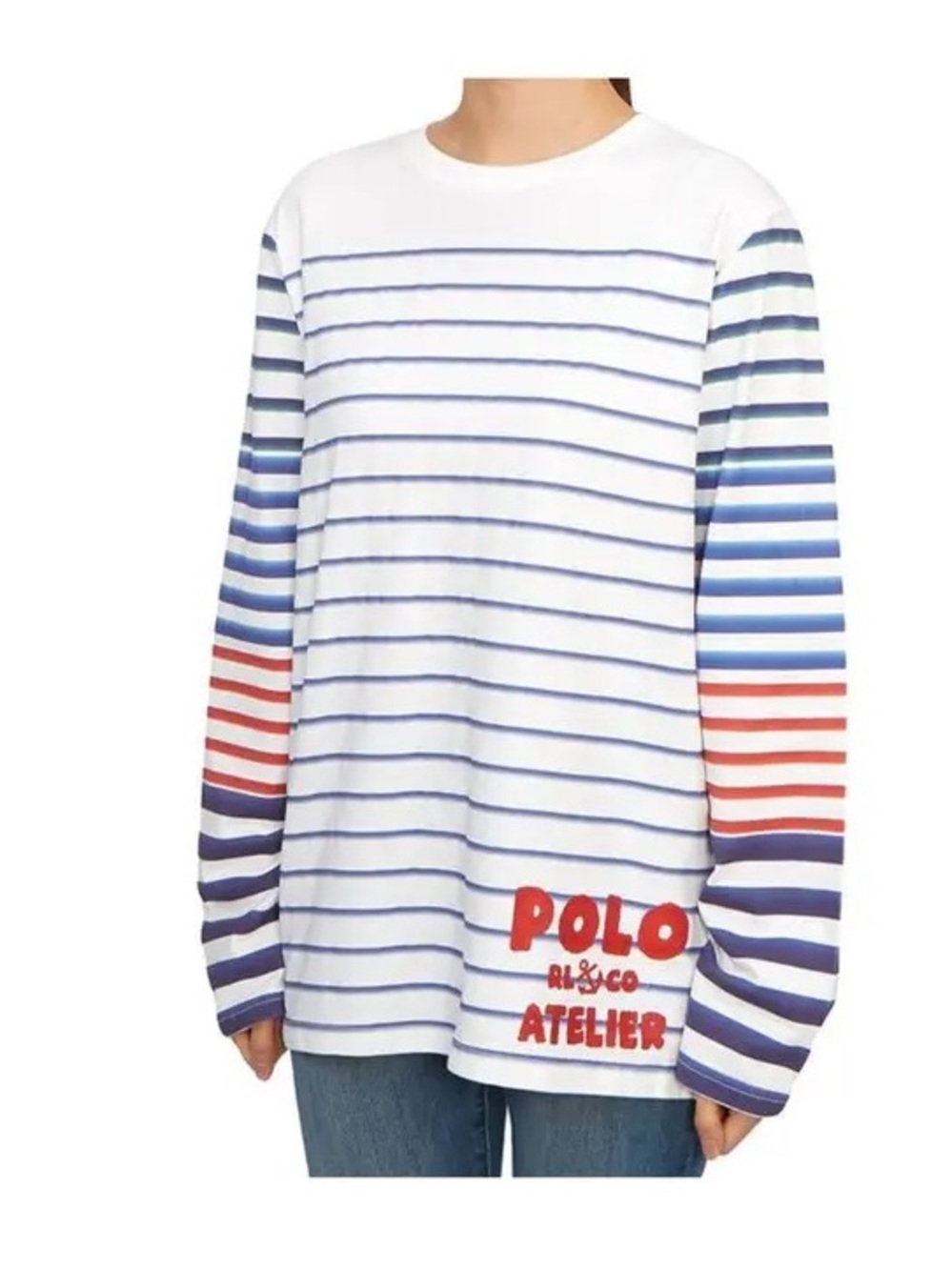 RALPH LAREN POLO jersey striped tshirt